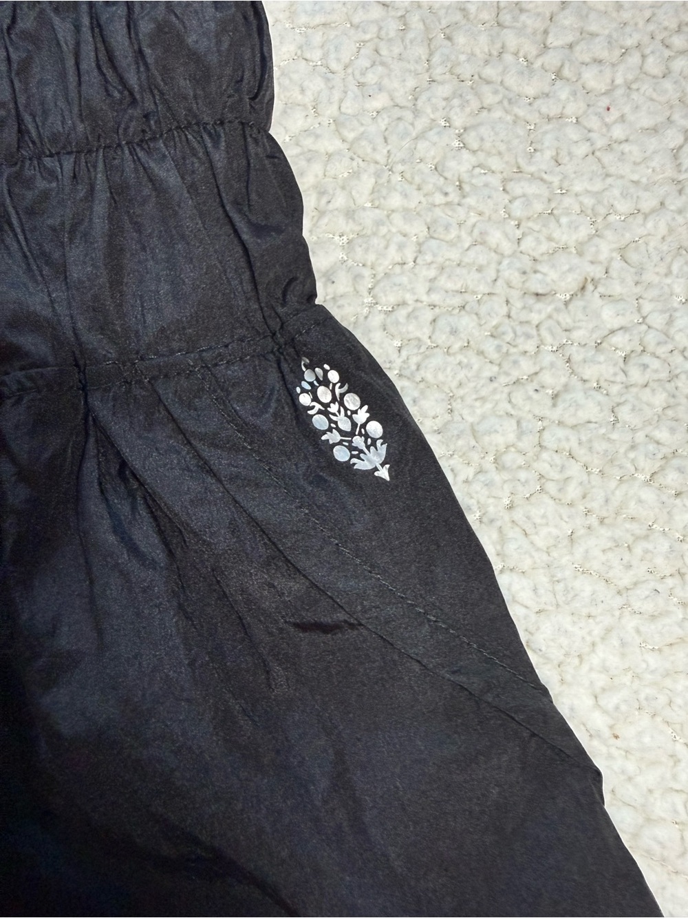 FP Movement by Free People Black High-Smock Waist Athletic Shorts - Picture 3 of 4